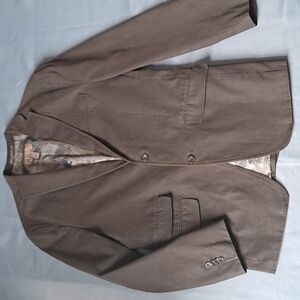 Blue by Pronto Uamo Sports‎ Coat Size Small Brown Street Blazer Casual